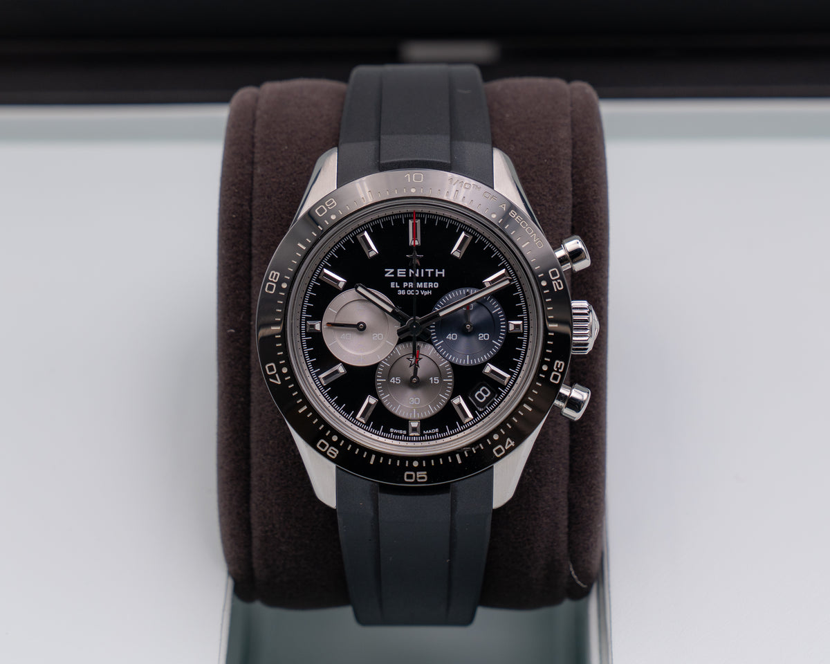 Zenith Chronomaster Sport 41mm 03.3100.3600 Black Dial 2021