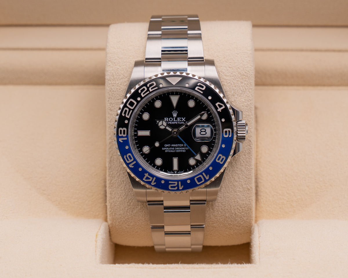 Rolex GMT-Master II 40mm 126710BLNR Batman 2021