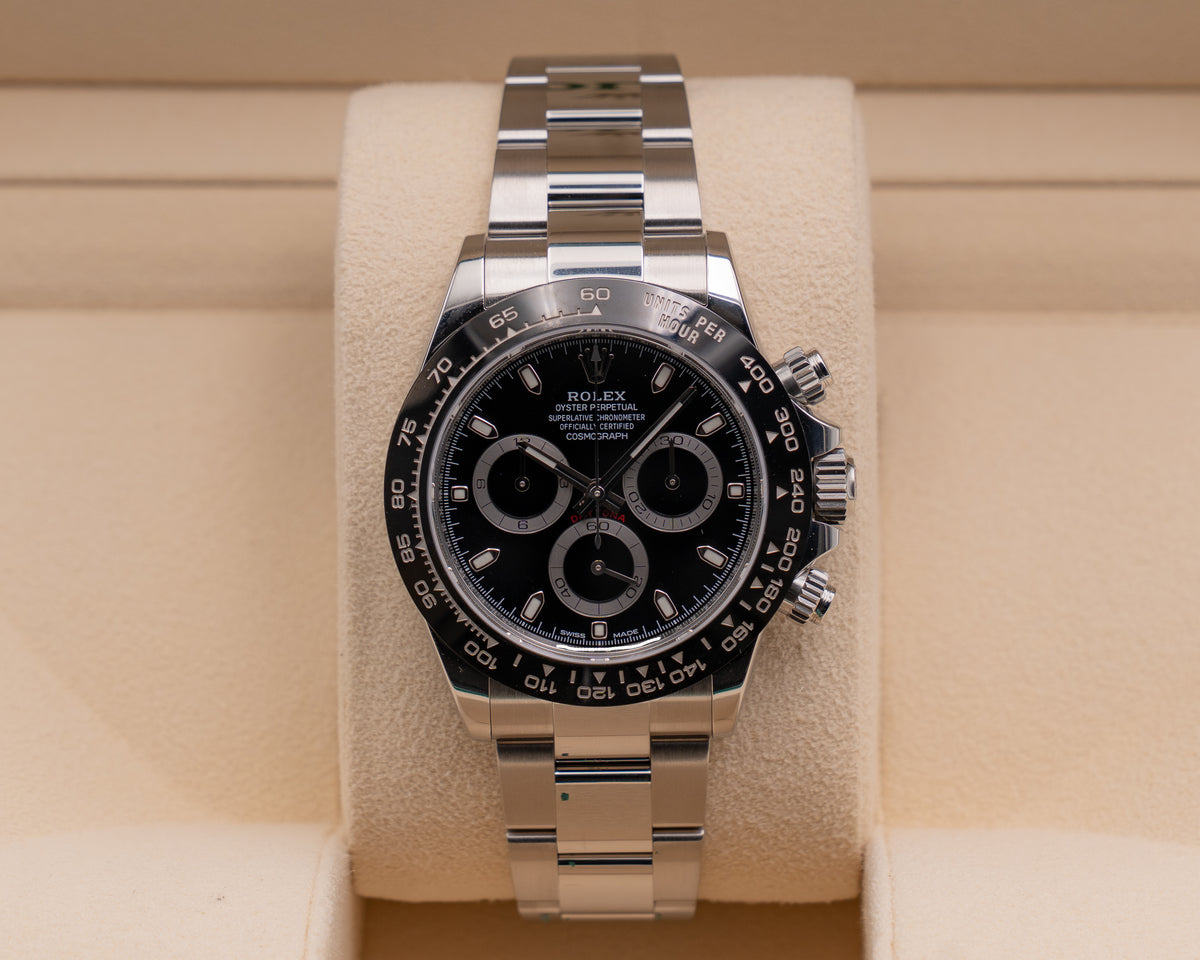 Rolex Daytona 40mm 116500LN Black Dial 2021