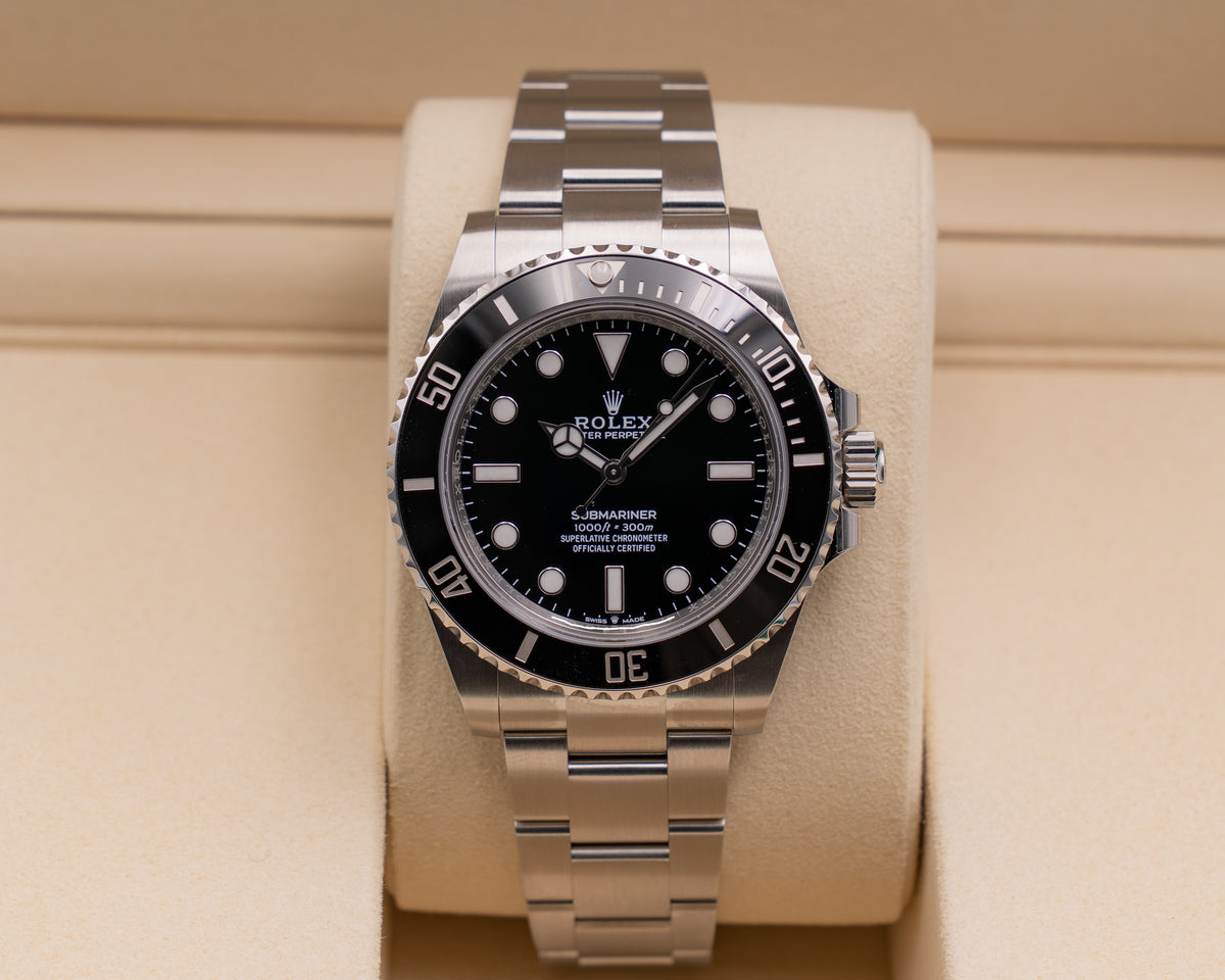 UNWORN Rolex Submariner No Date 41mm 124060 Black Dial 2026