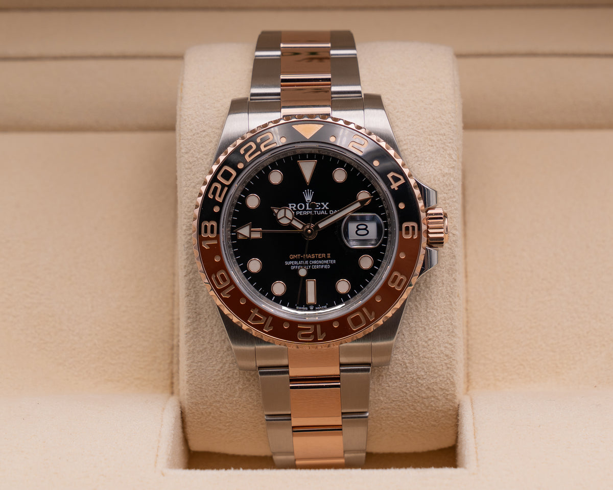CPO Rolex GMT-Master II 40mm 126711CHNR "Root Beer" On Oyster 2021