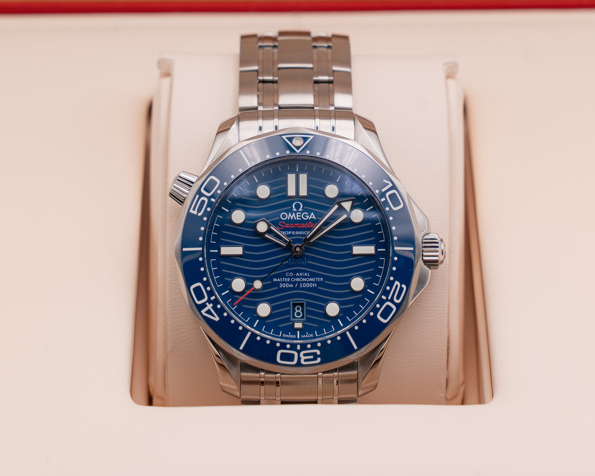 Omega Seamaster Diver 300M 42mm 210.30.42.20.03.001 Blue Dial 2025