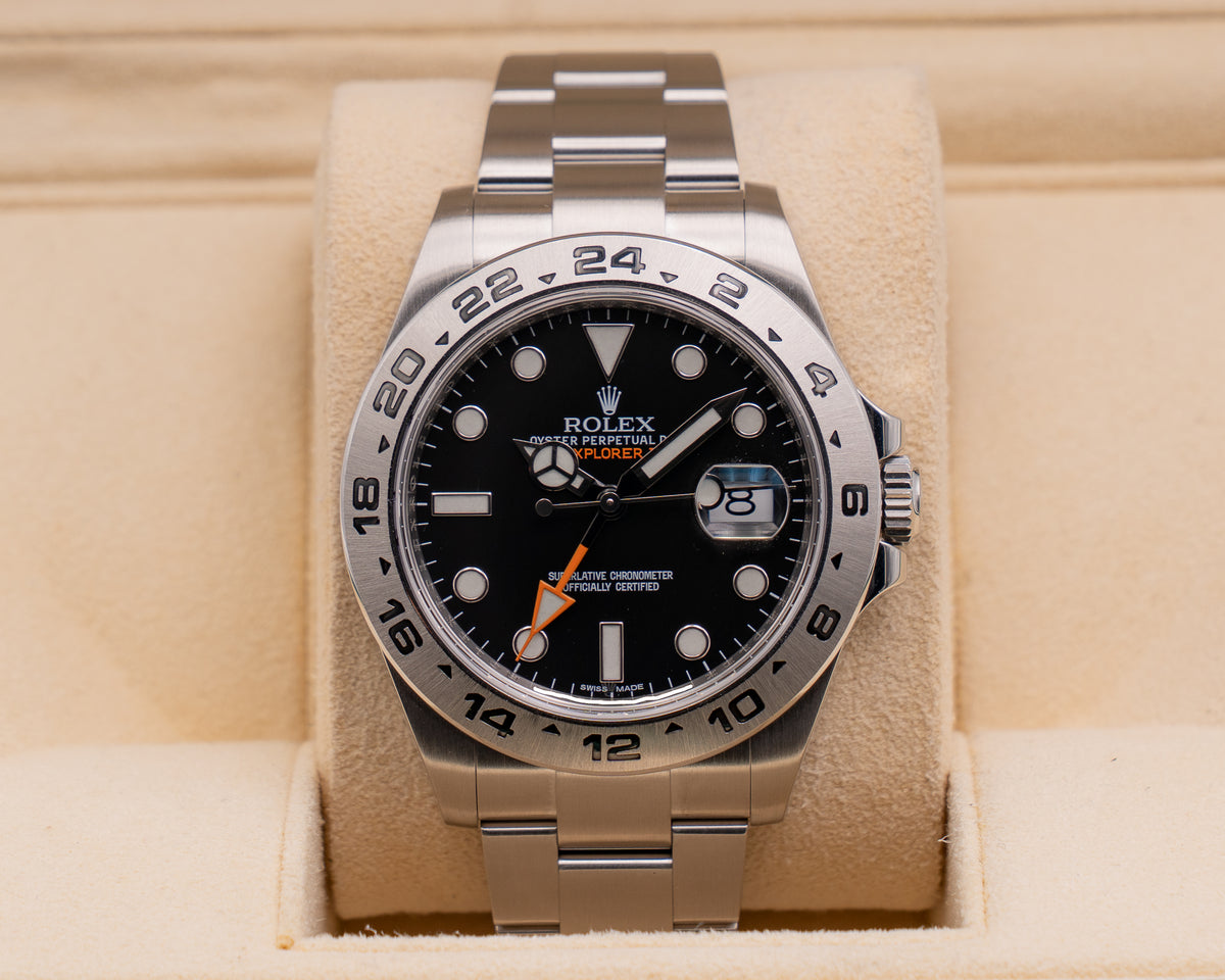 Rolex Explorer II 42mm 216570 Black 2015