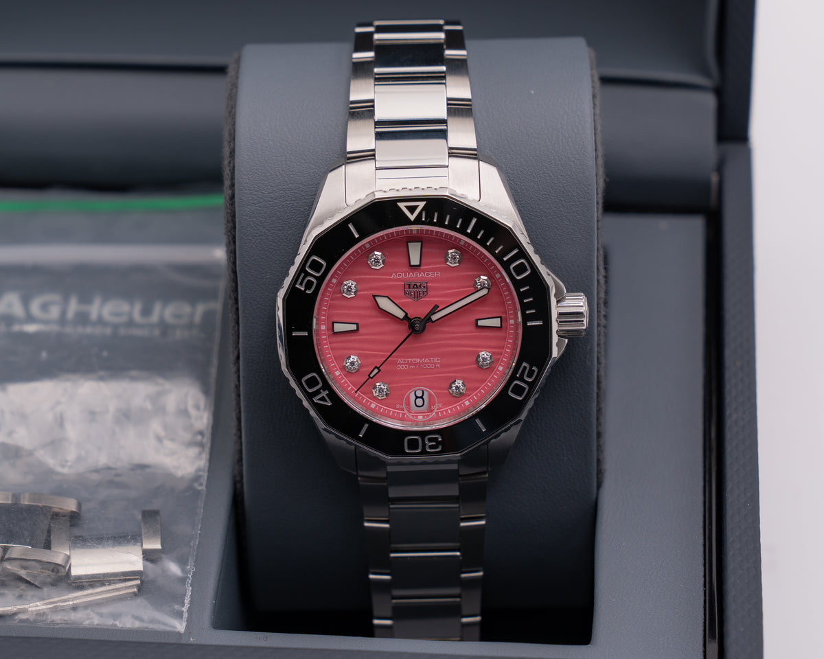 Tag Heuer Aquaracer Lady 36mm WBP231J Pink Diamond Dial 2024