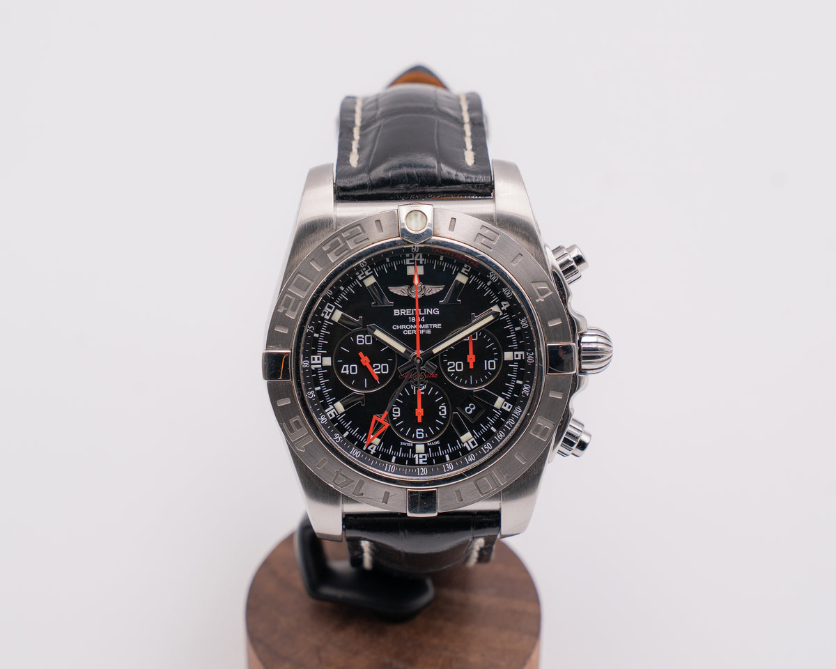 Breitling Chronomat GMT Limited 47mm AB041210 Black Dial