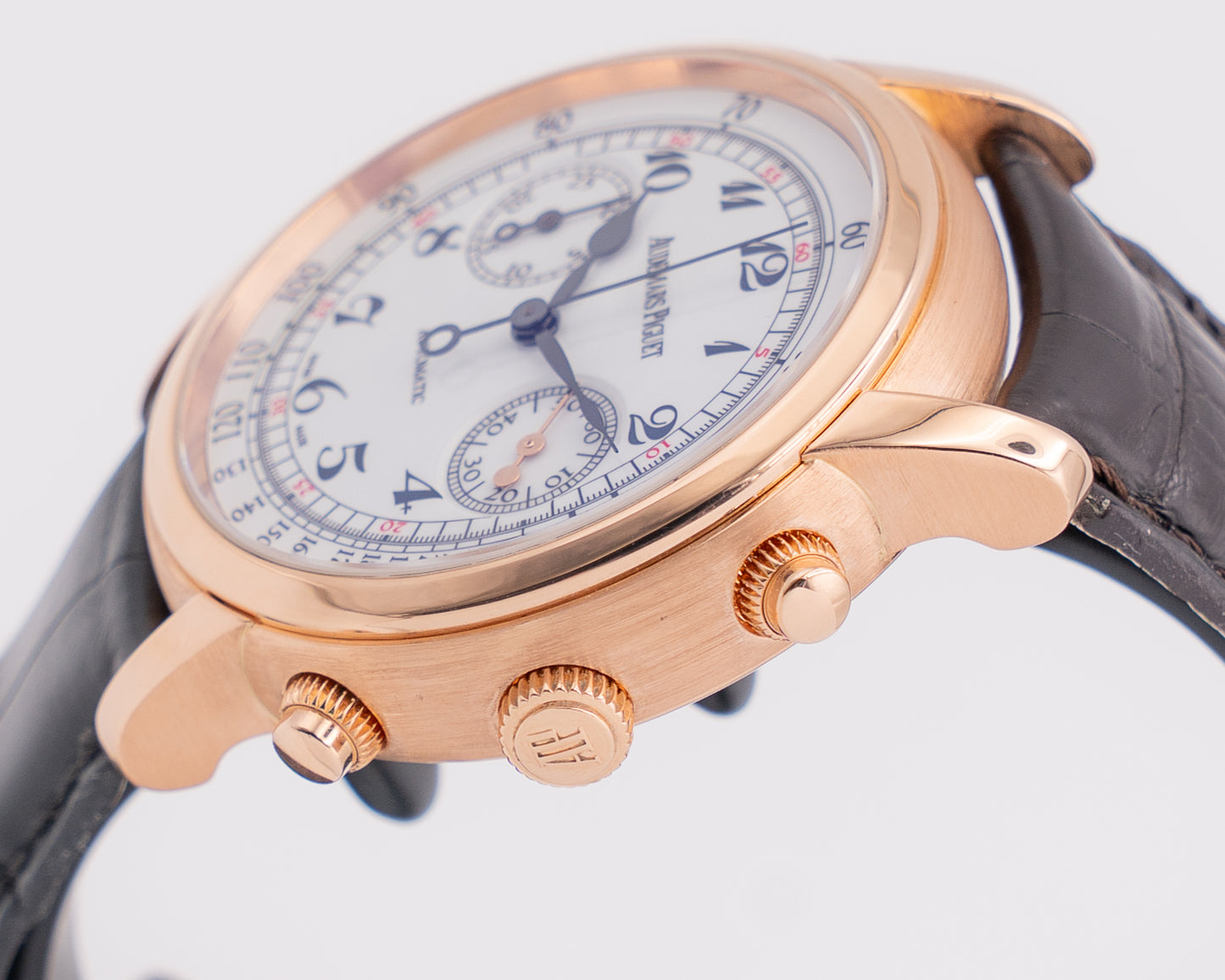 Audemars Piguet Jules Audemars 41mm 26100 Rose Gold White Dial Chronograph