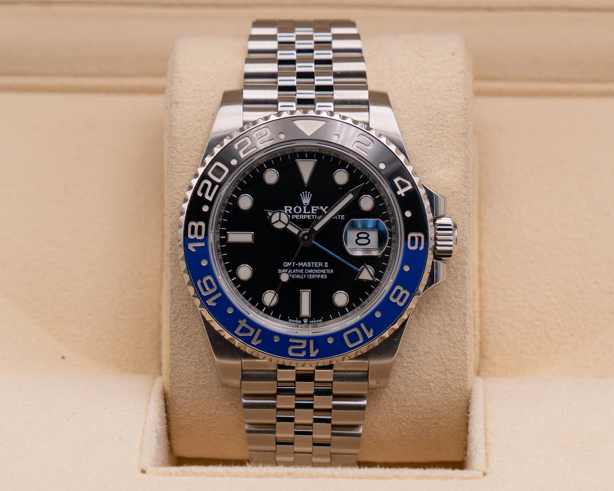 Rolex GMT-Master II 40mm 126710BLNR On  Jubilee "Batgirl" 2021