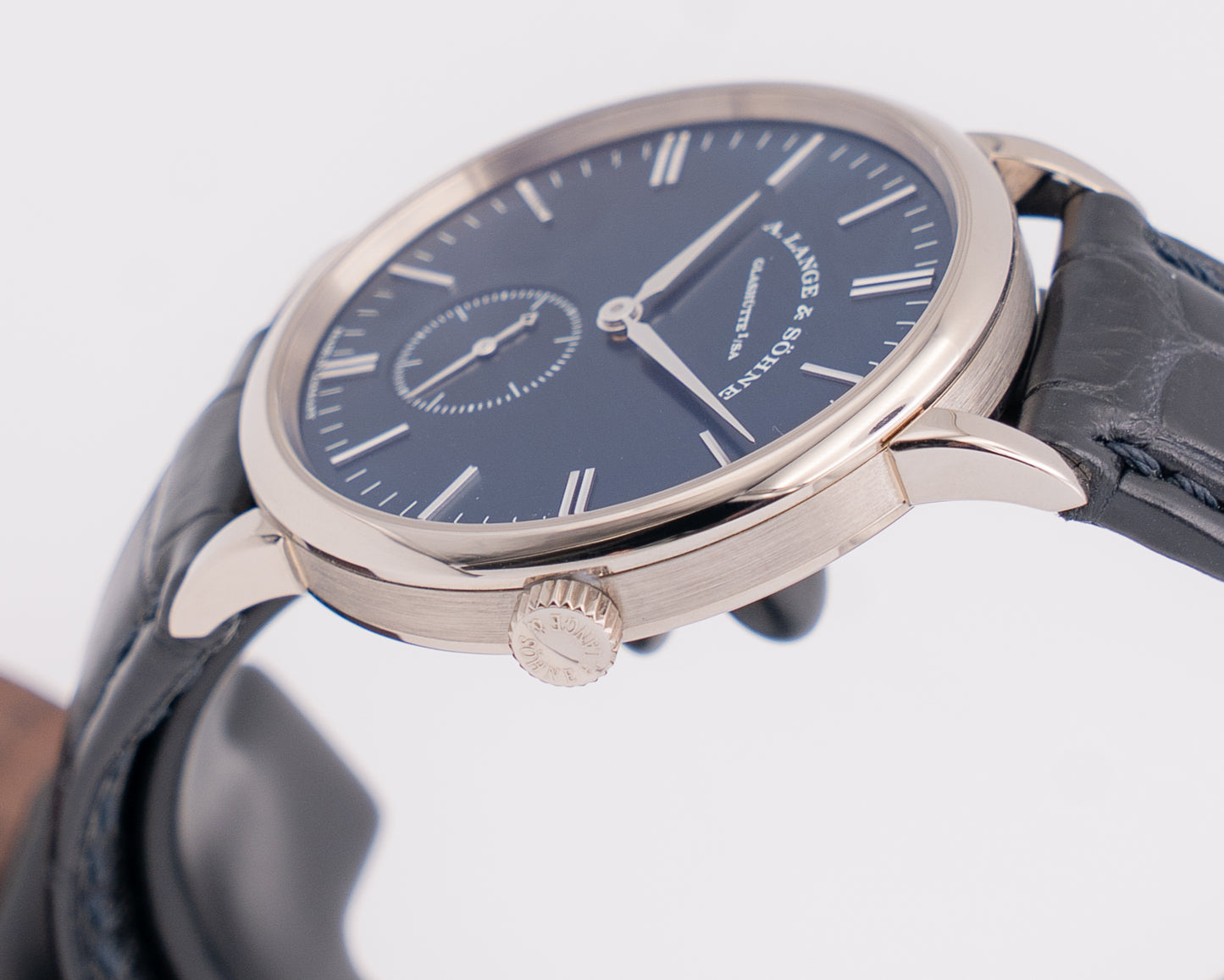 A. Lange & Söhne Saxonia 35mm 219.028 Blue Dial
