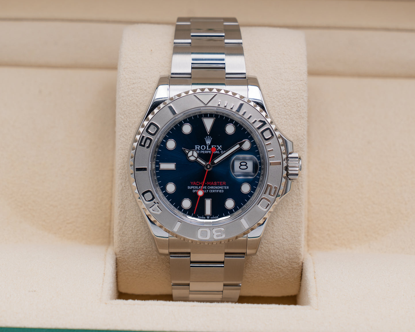 Rolex Yacht-Master 40mm 126622 Steel and Platinum Captain America 2023