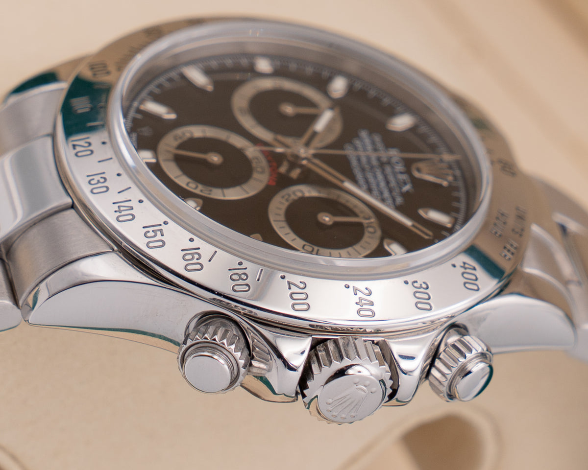 Rolex Daytona 40mm 116520 Steel Bezel Black Dial 2006