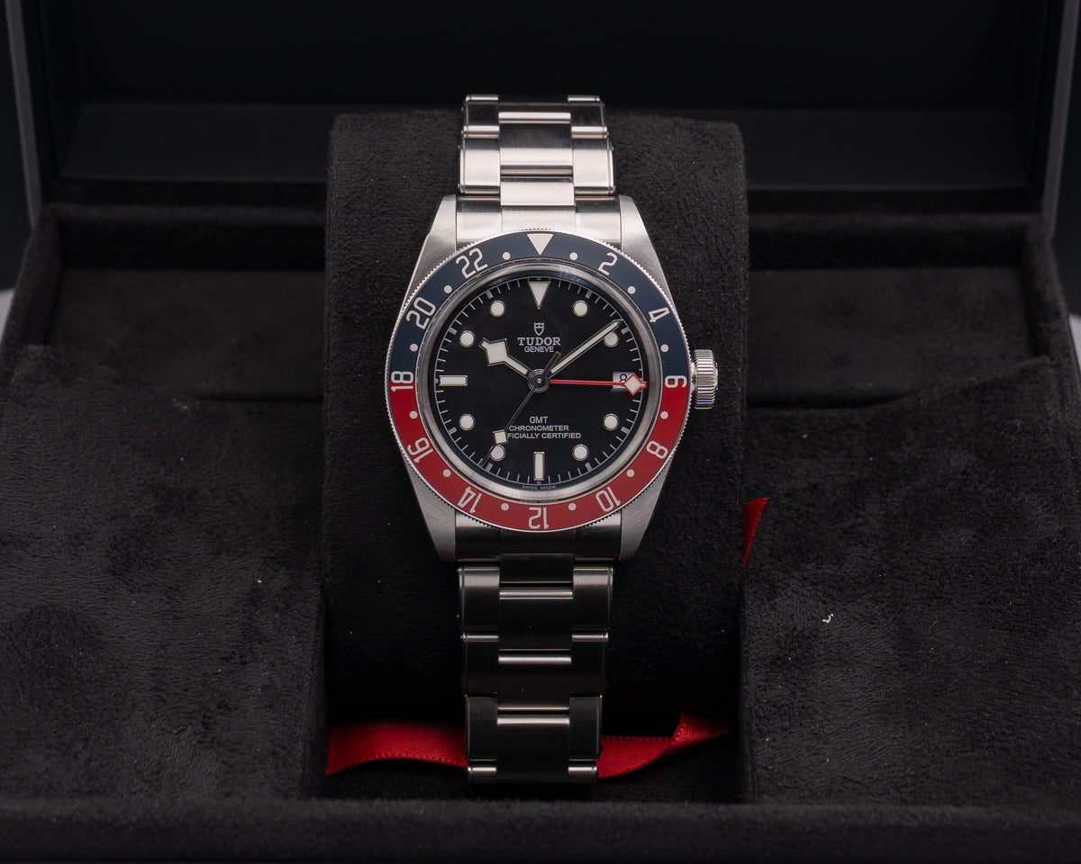 UNWORN Tudor Black Bay Gmt 41mm 79830RB Pepsi