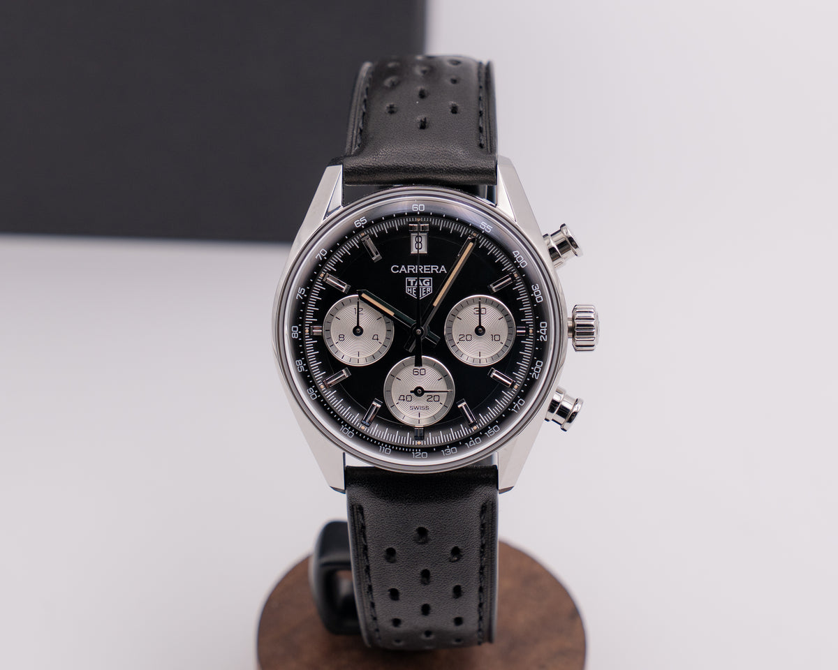Tag Heuer Carrera Chronograph 39MM CBS2210 Black Dial