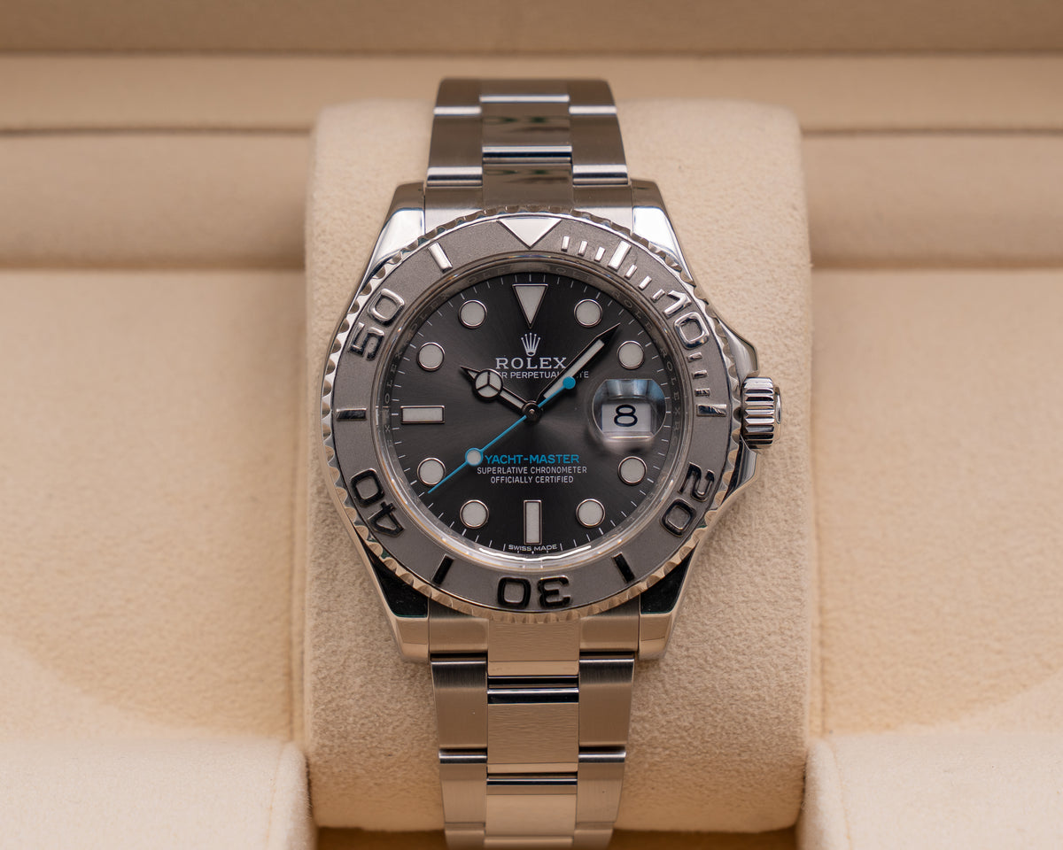 Rolex Yacht-Master 40mm 116622 Dark Rhodium Dial 2018