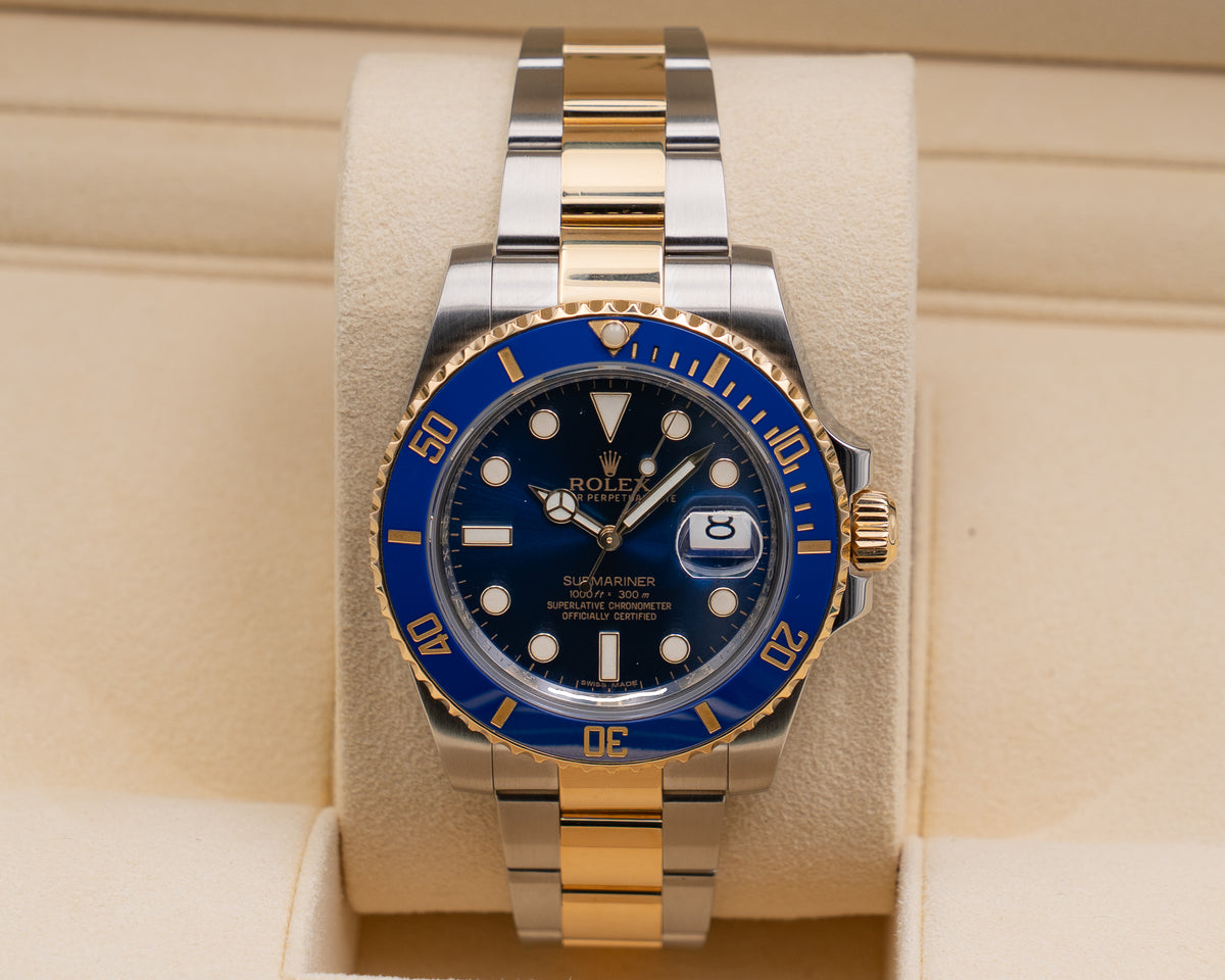 Rolex Submariner Date 40mm 116613lb "Bluesy" 2015