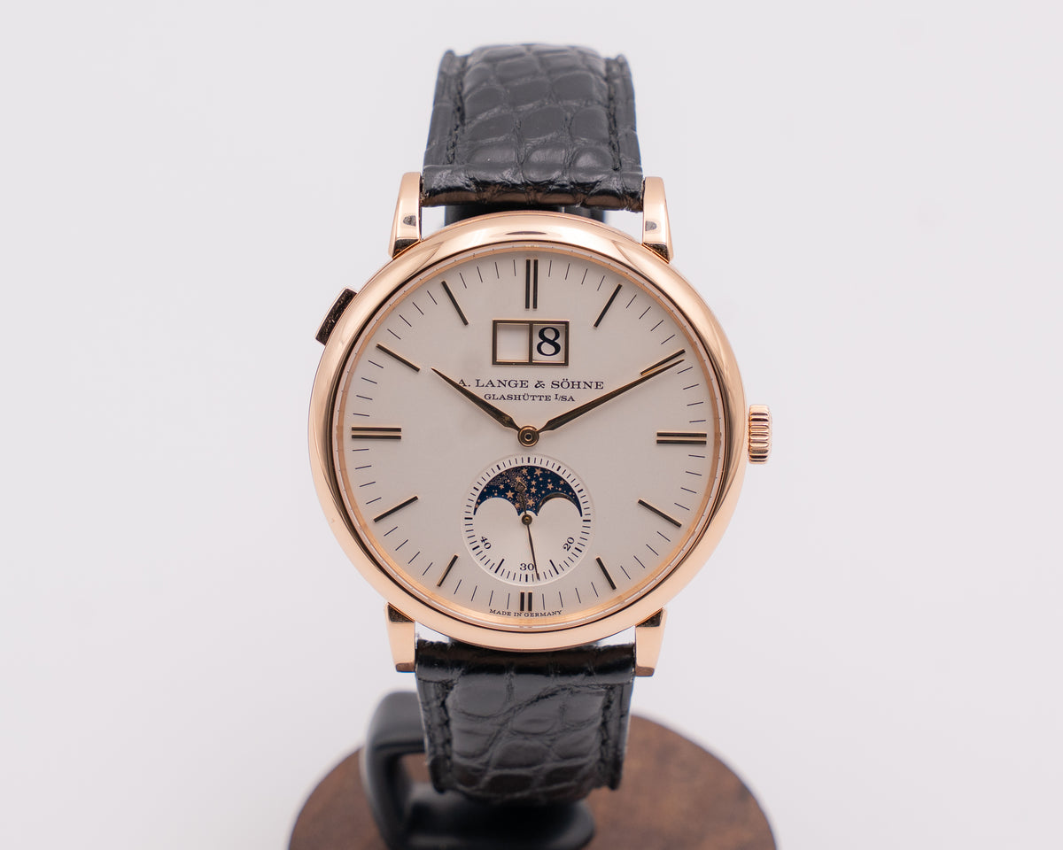 A. Lange & Söhne Saxonia Moonphase 40mm 384.032 Rose Gold 2020