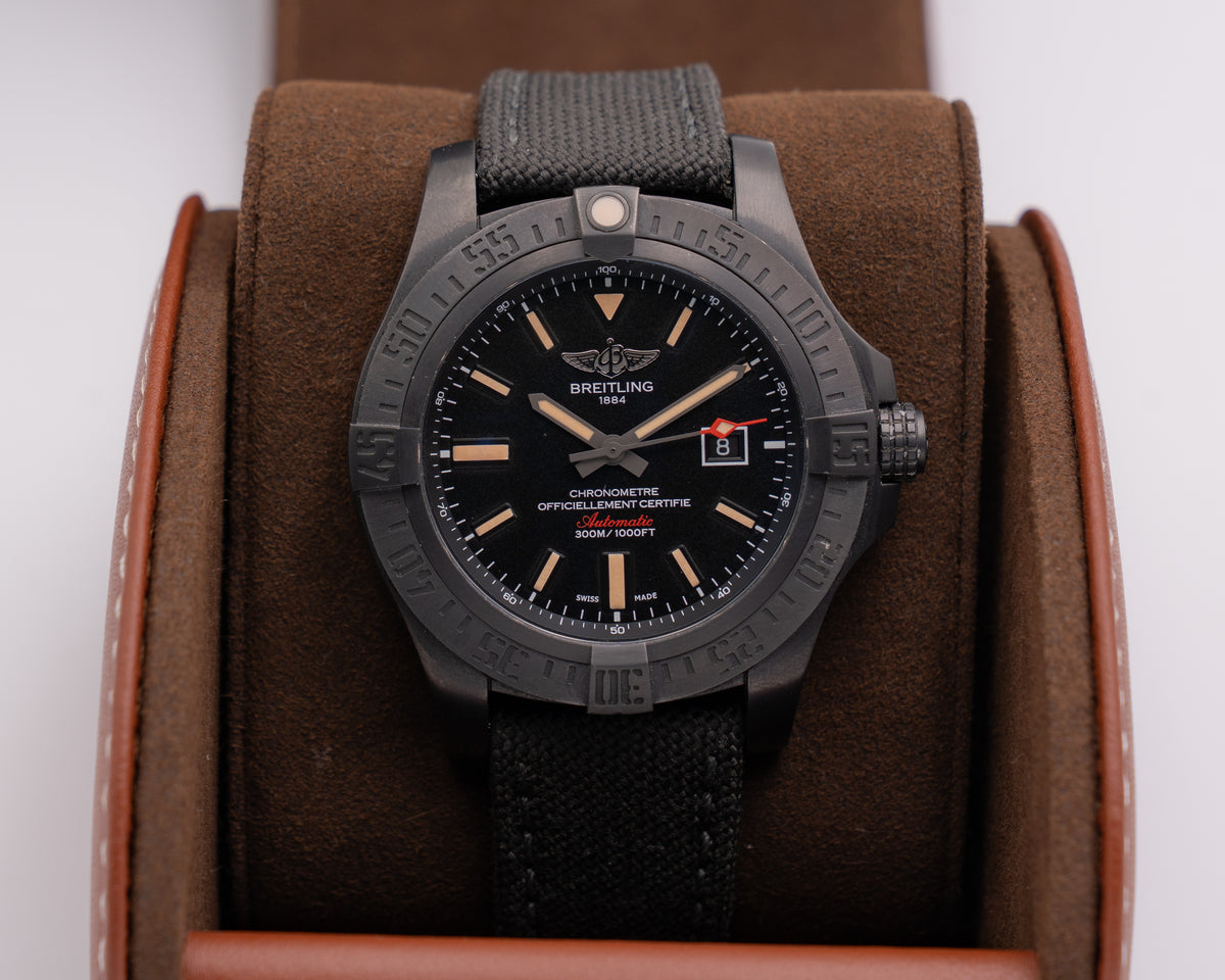 Breitling Avenger Blackbird 48mm v1731010 Black Titanium 2016
