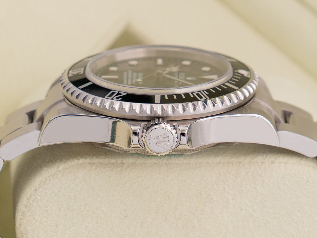 NEW OLD STOCK Rolex Seadweller 4000 40mm 16600 Black Dial 2007