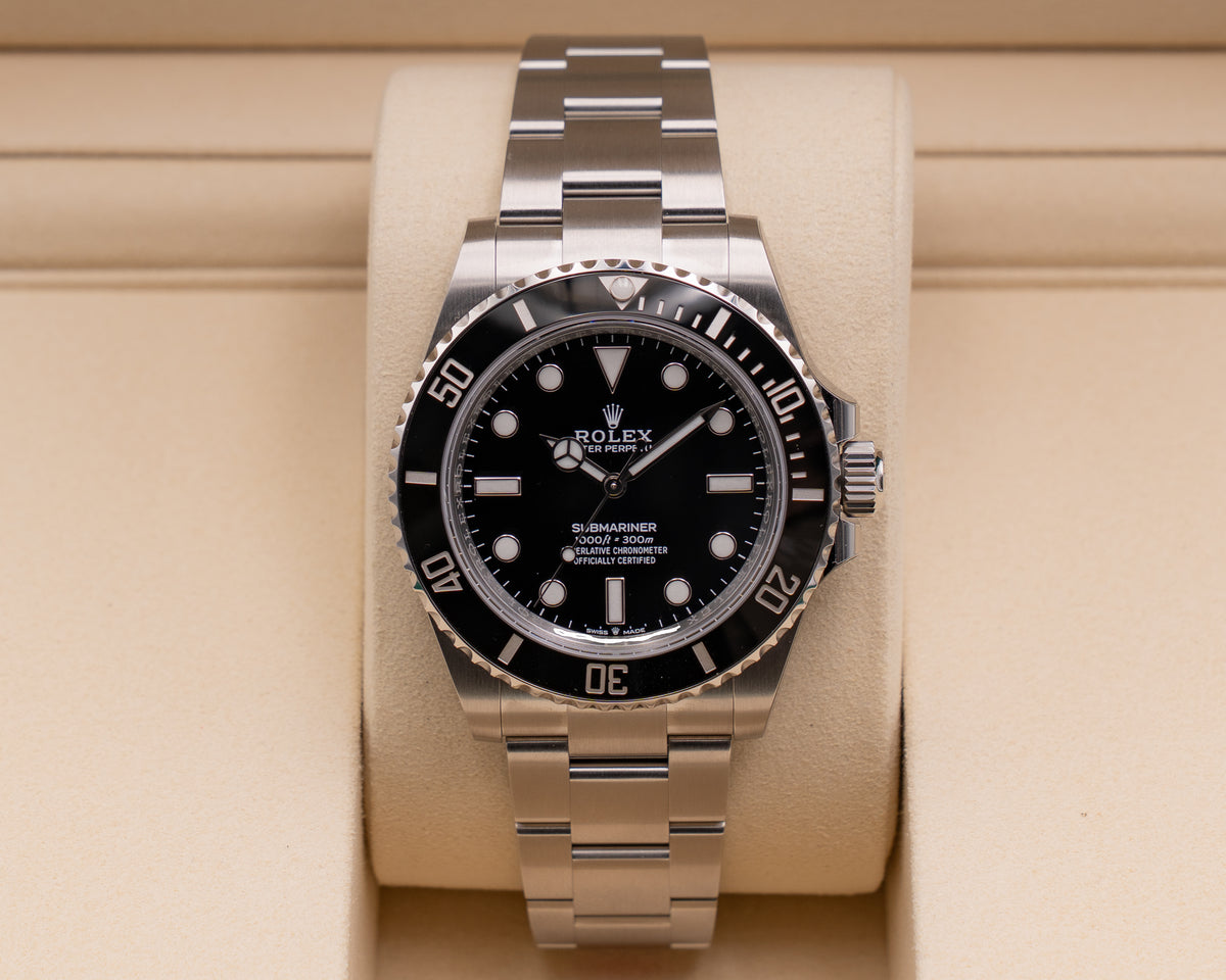 UNWORN Stickered Rolex 41mm 124060 Submariner Black Dial 2016