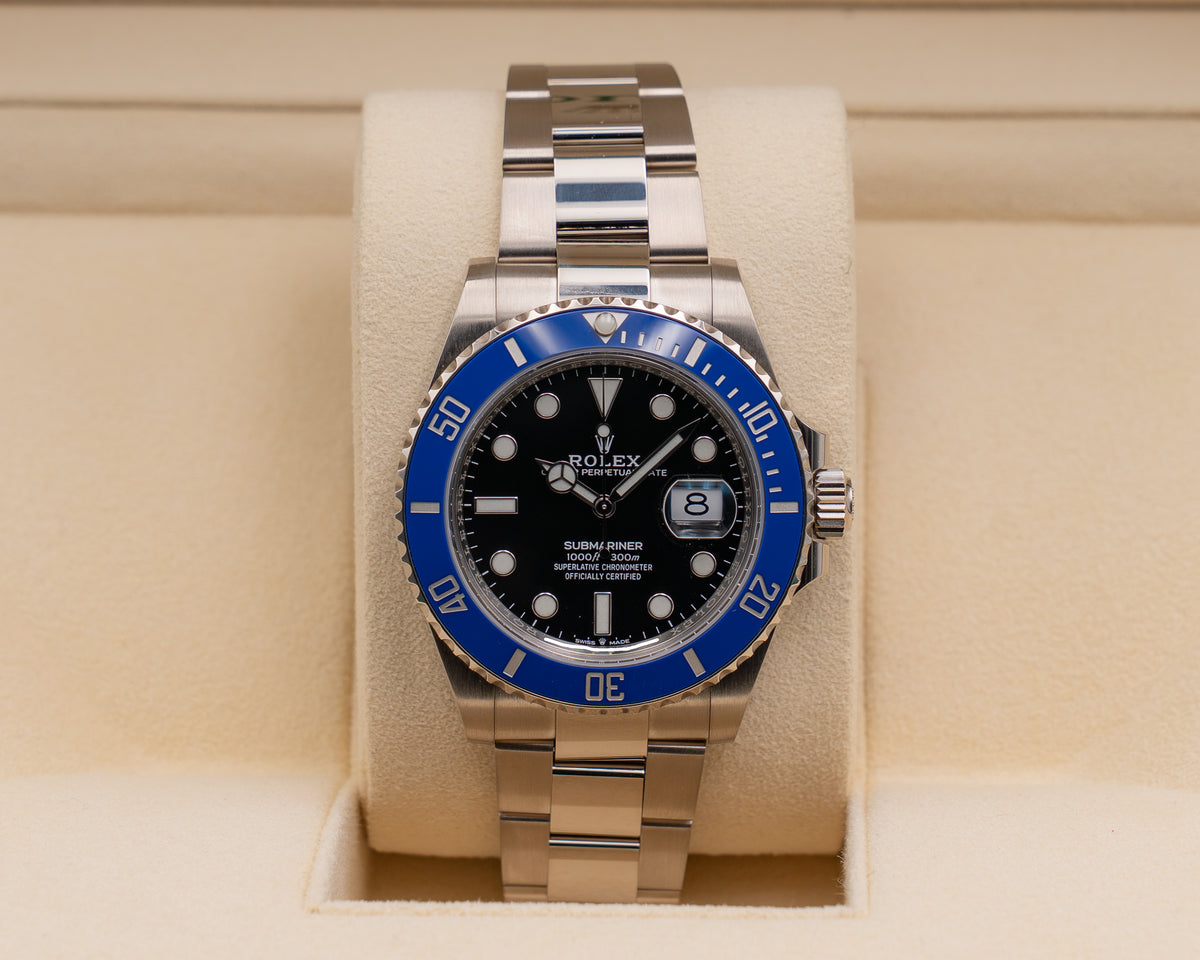 Rolex White Gold Submariner 41mm 126619LB Cookie Monster