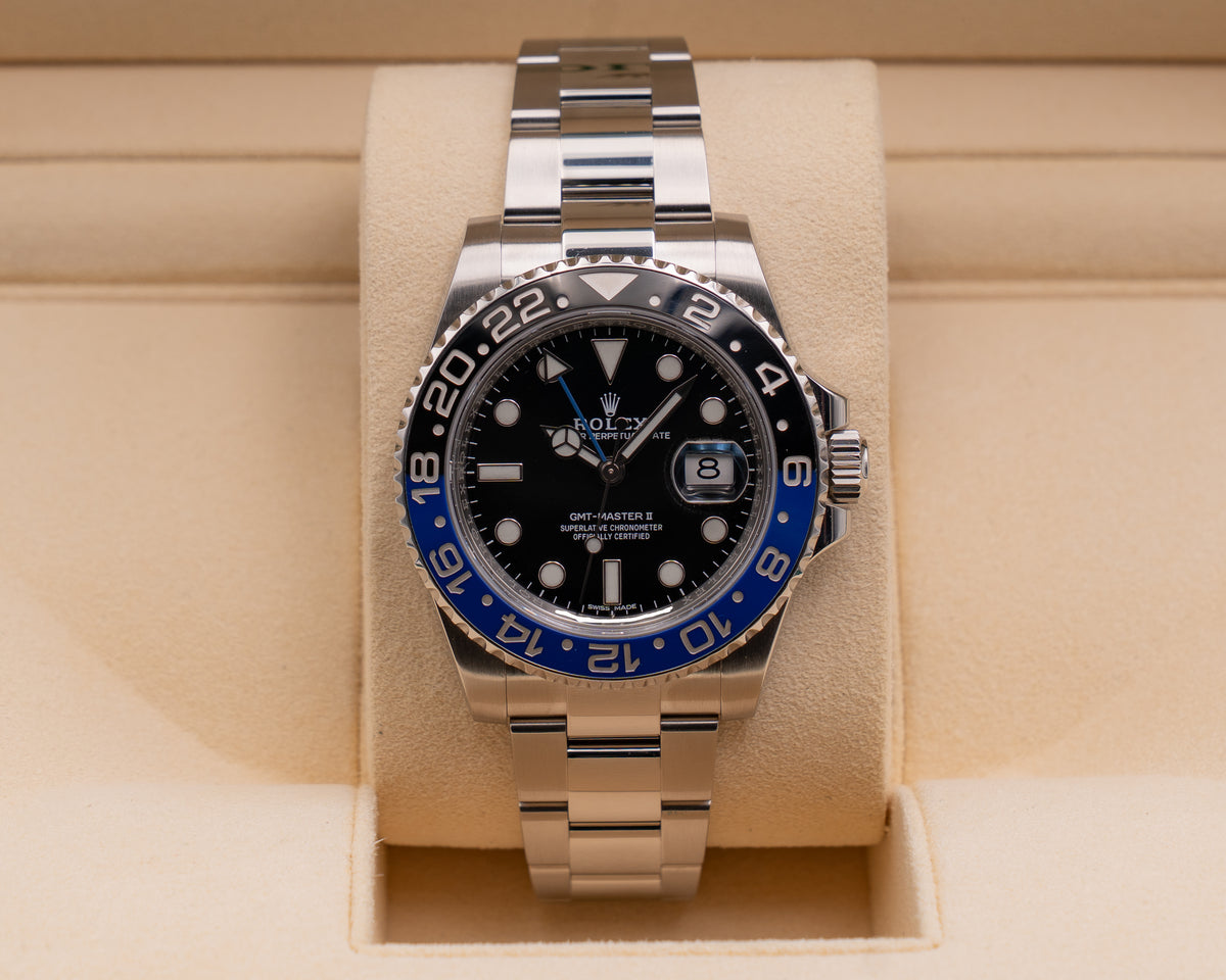 Rolex GMT-Master II 40mm 116710BLNR "Batman" 2017