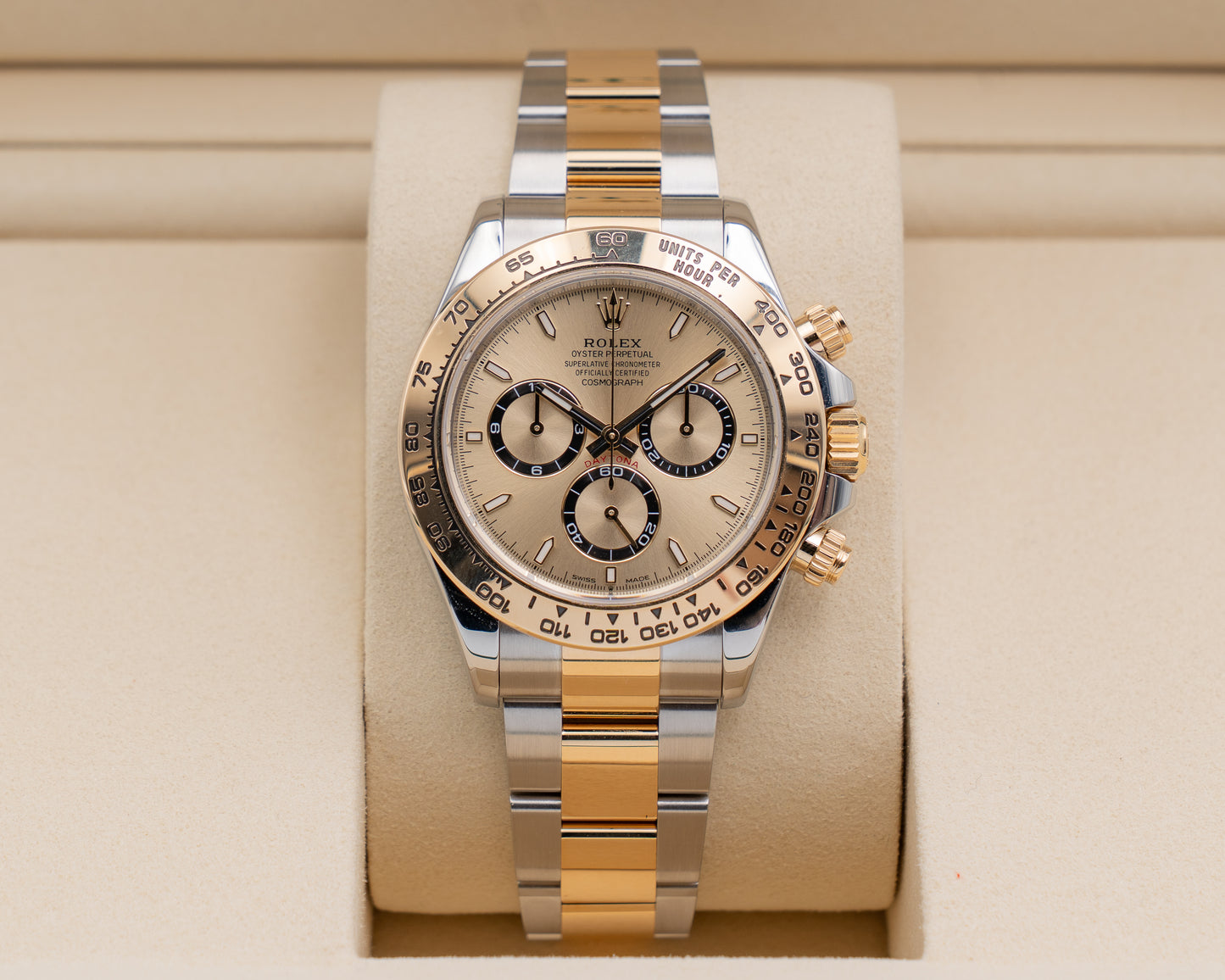 Rolex Cosmograph Daytona 40mm 126503 Two Tone Gold Dial 2025