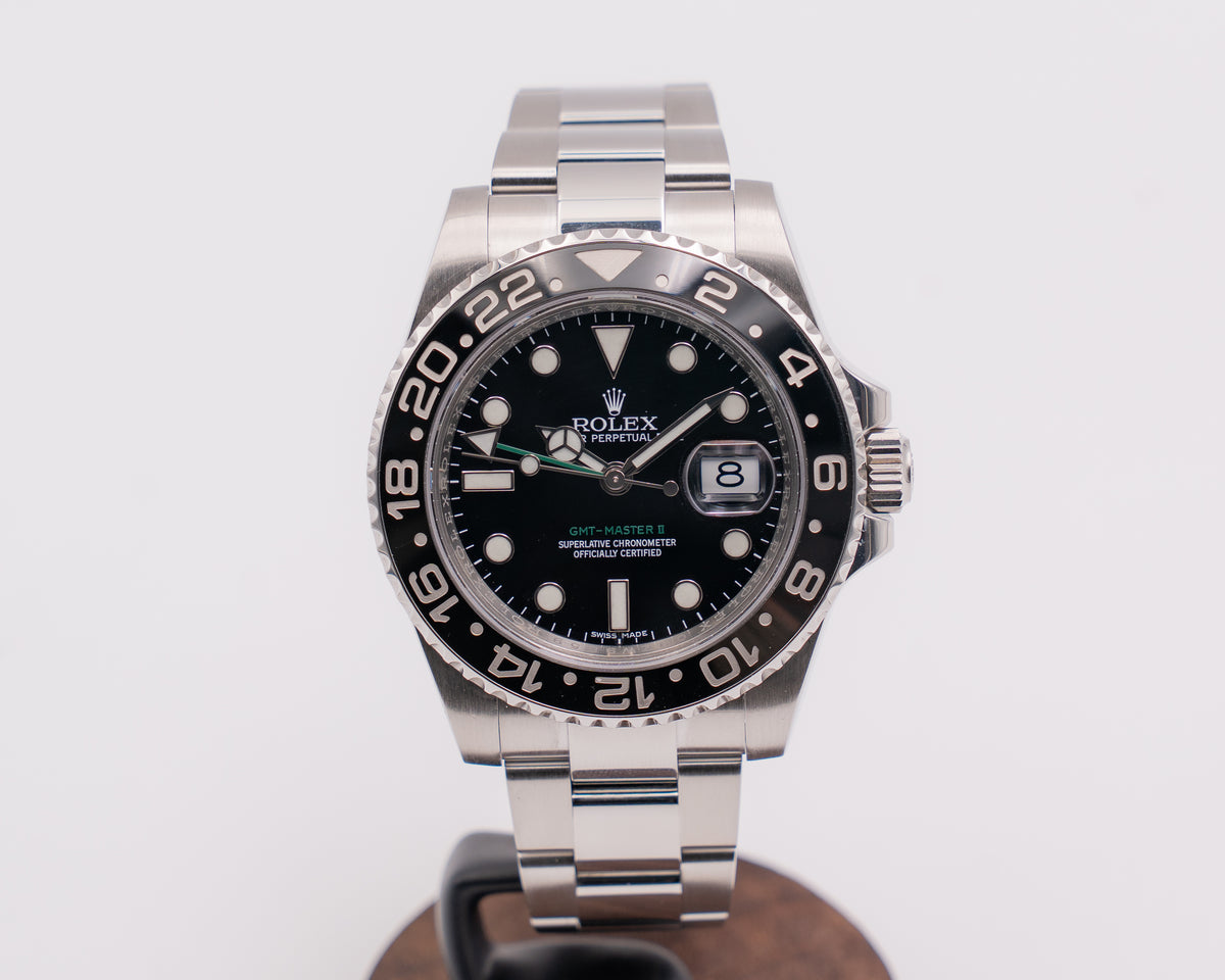 Rolex GMT II 40mm 116710ln Green Arrow