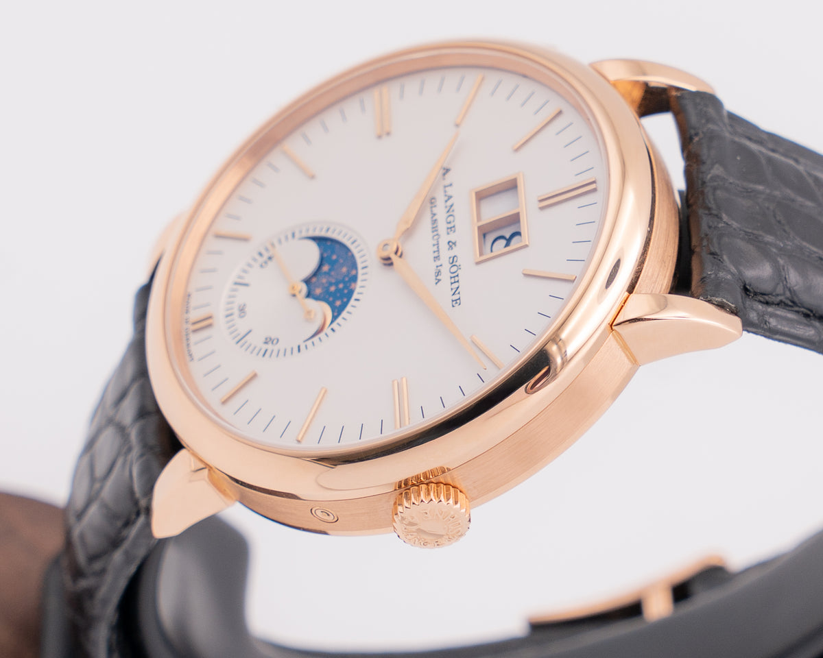 A. Lange & Söhne Saxonia Moonphase 40mm 384.032 Rose Gold 2020
