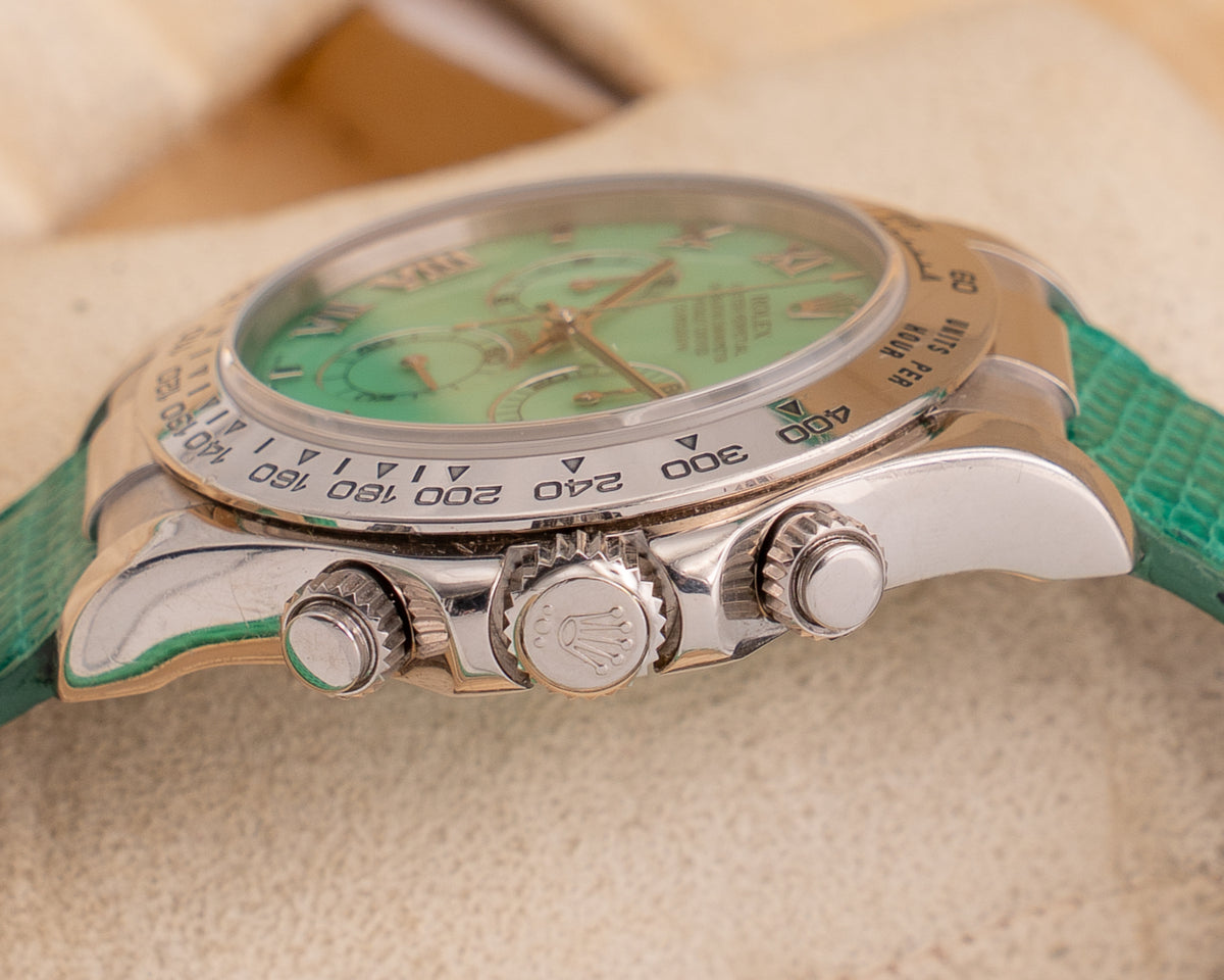 Rolex Beach Daytona 40mm 116519 Green Dial 2000