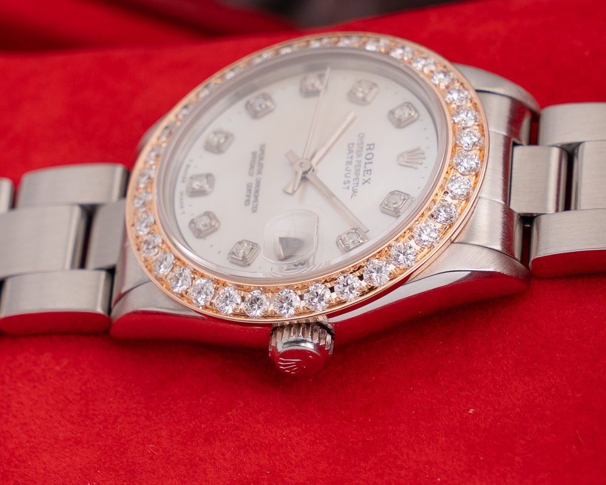 Rolex DateJust 31mm 68240 AFTER MARKET Mother Of Pearl On Oyster