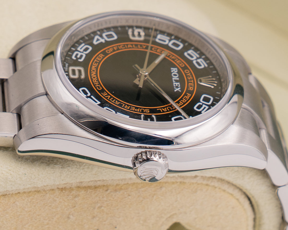 Rolex Oyster Perpetual 36mm 116000 Harley Davidson Black and Orange 2011