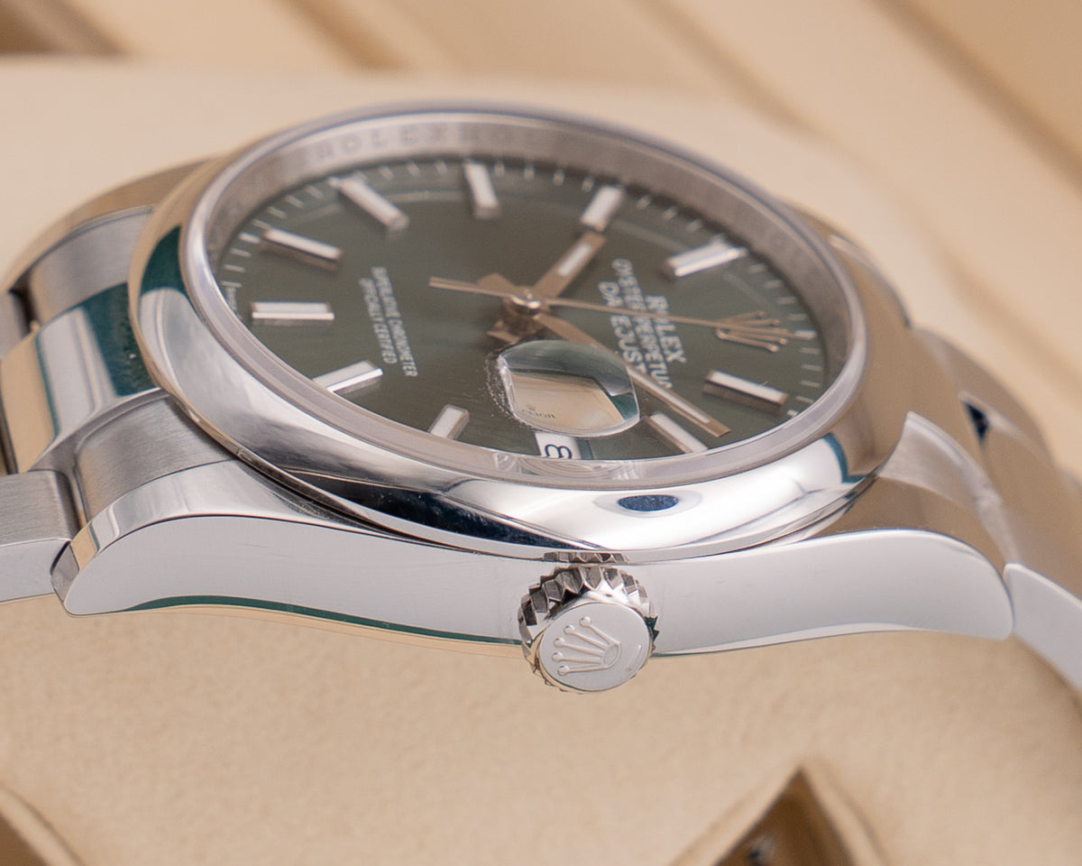 Rolex DateJust 36mm 126200 Mint Green Dial 2026