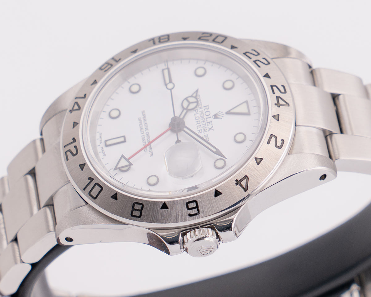 Rolex Explorer II 40mm 16570 White Polar 2002