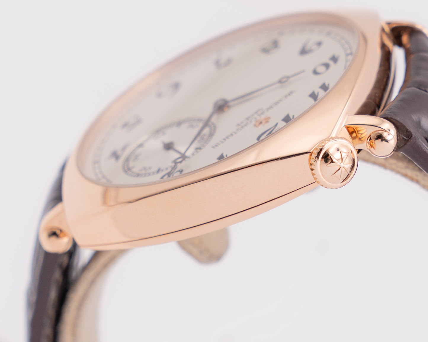 Vacheron Constantin Historiques American 1921 40mm 82035 Rose Gold Brown Strap 2010
