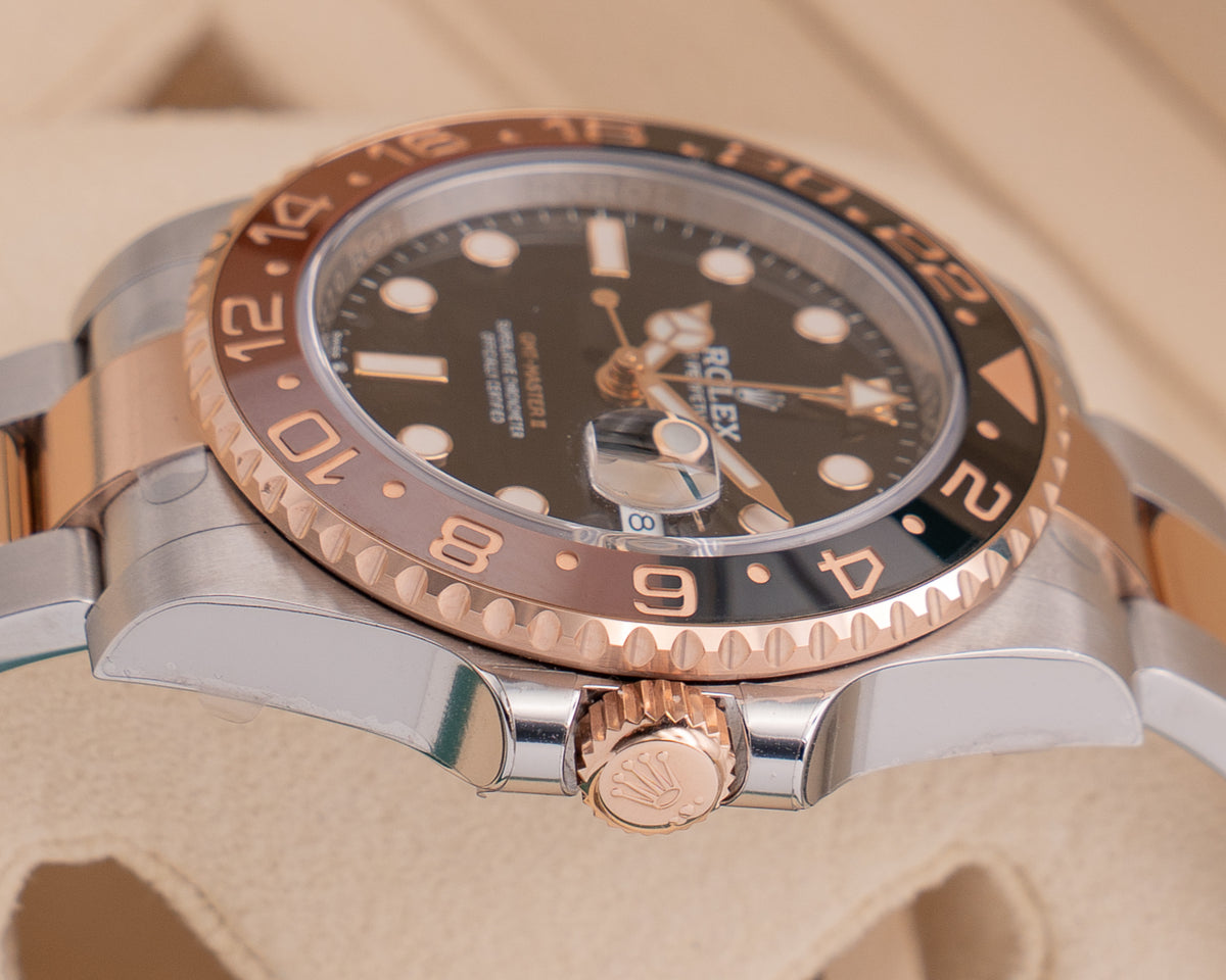 UNPOLISHED STICKERED Rolex GMT-Master II 40mm 126711CHNR Rootbeer 2019