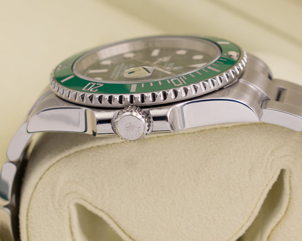 Rolex Submariner 40mm 116610lv Hulk 2017