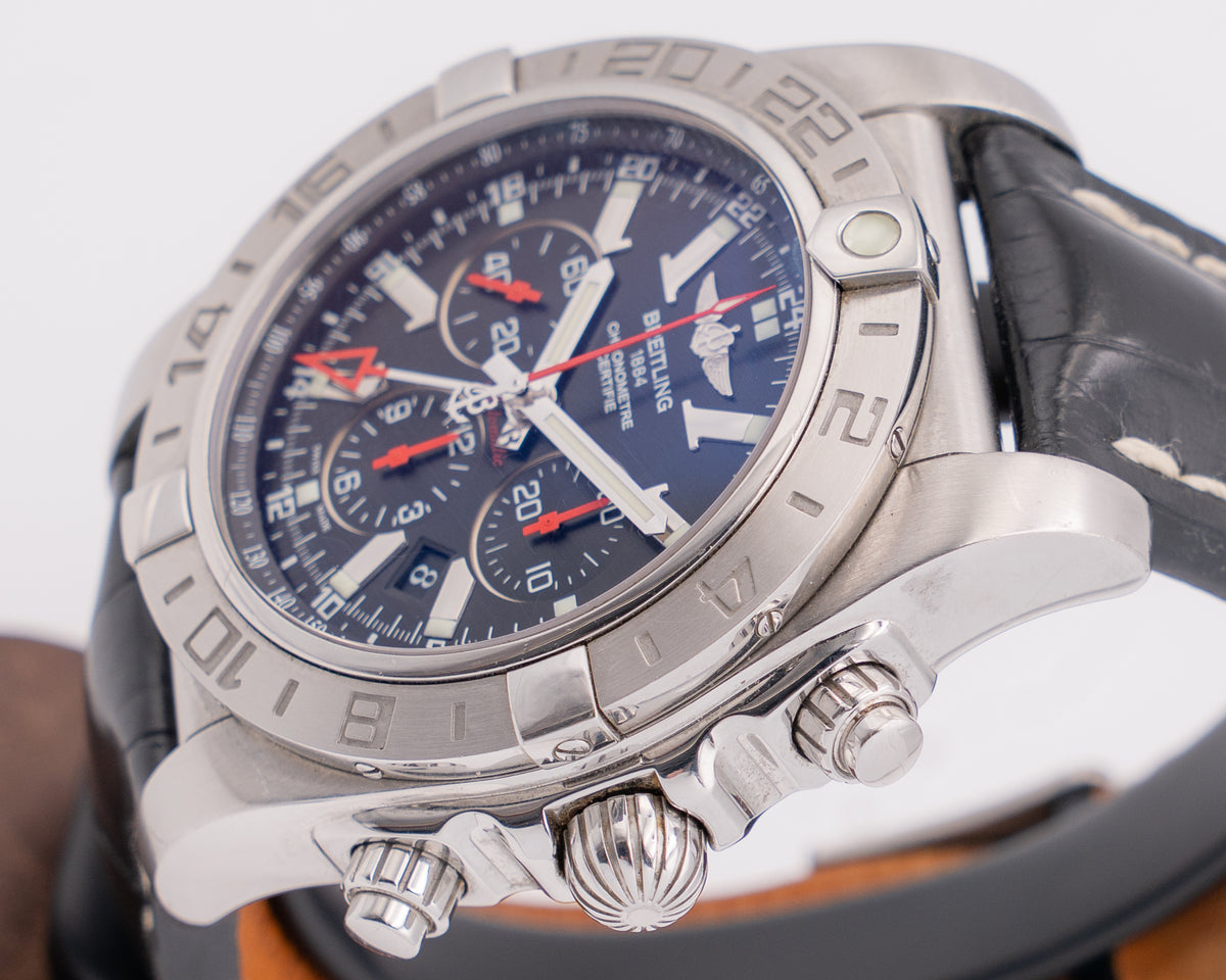 Breitling Chronomat GMT Limited 47mm AB041210 Black Dial