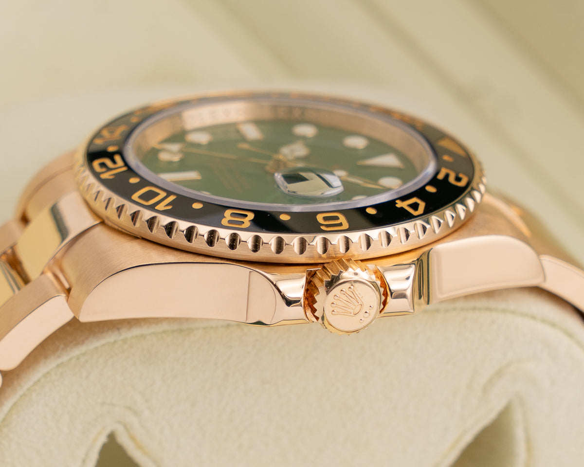Rolex GMT Master II 40mm 116718 Green Dial Anniversary 2009