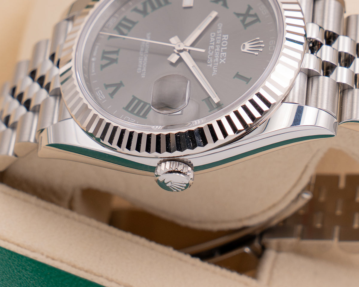 Unworn Rolex Datejust 41mm 126334 Fluted On Jubilee 2026