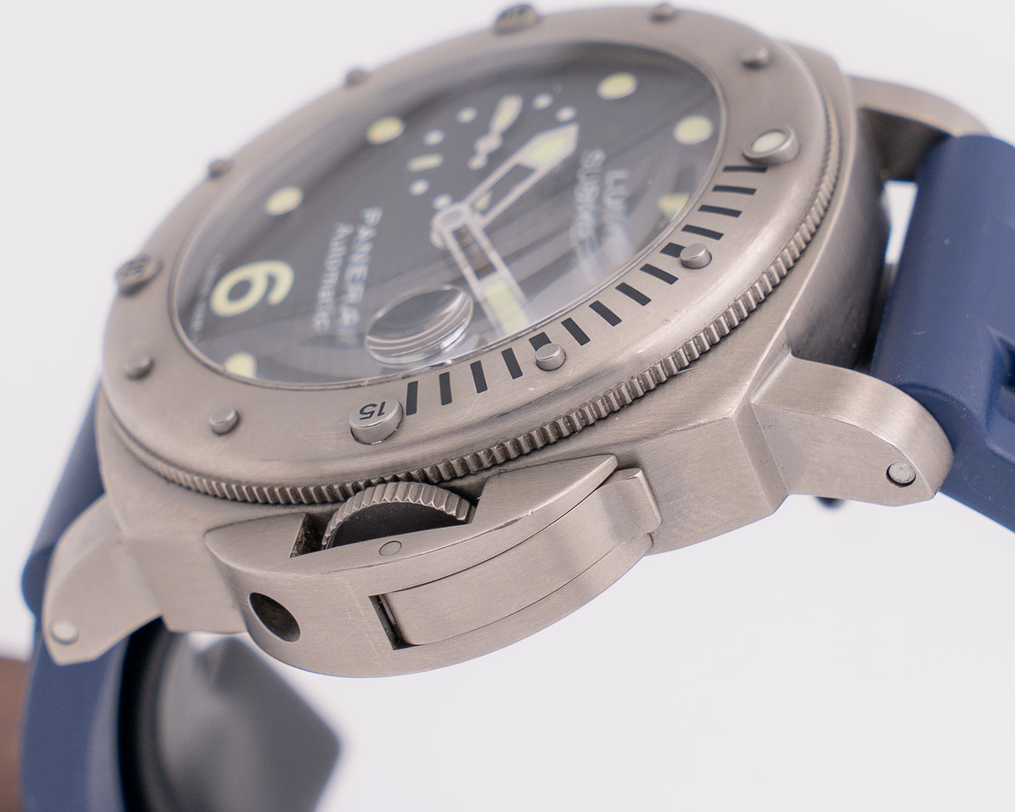 Panerai Luminor 44mm Pam00025 Rubber Strap