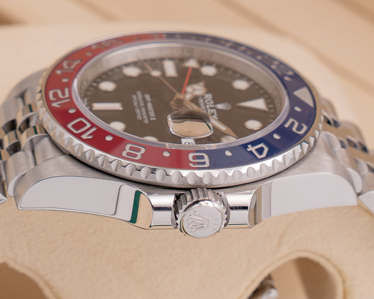 Rolex GMT-Master II 40mm 126710BLRO Pepsi On Jubilee 2020