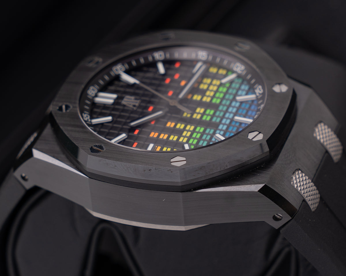 Audemars Piguet Royal Oak Offshore 43mm 15600CE.OO.A002CA.01-Music Edition Ceramic Black Dial