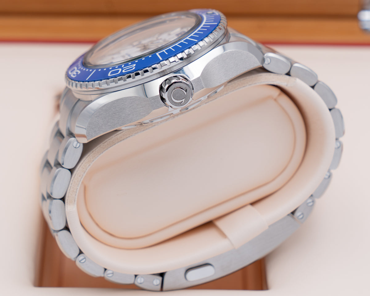 Omega Planet Ocean 6000m 45.5mm Blue and White 2023