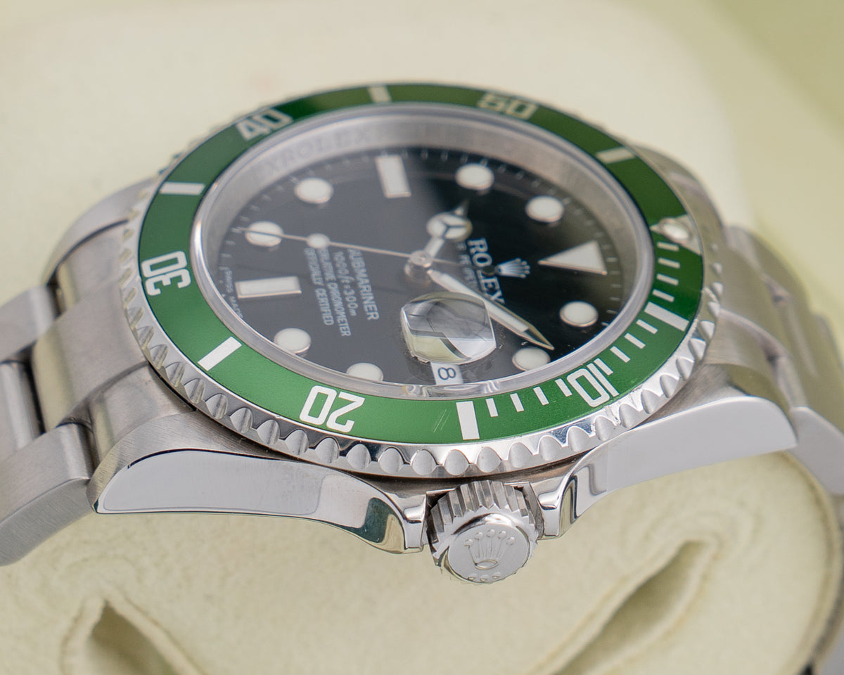 Rolex Submariner 40mm 16610LV Kermit 2008