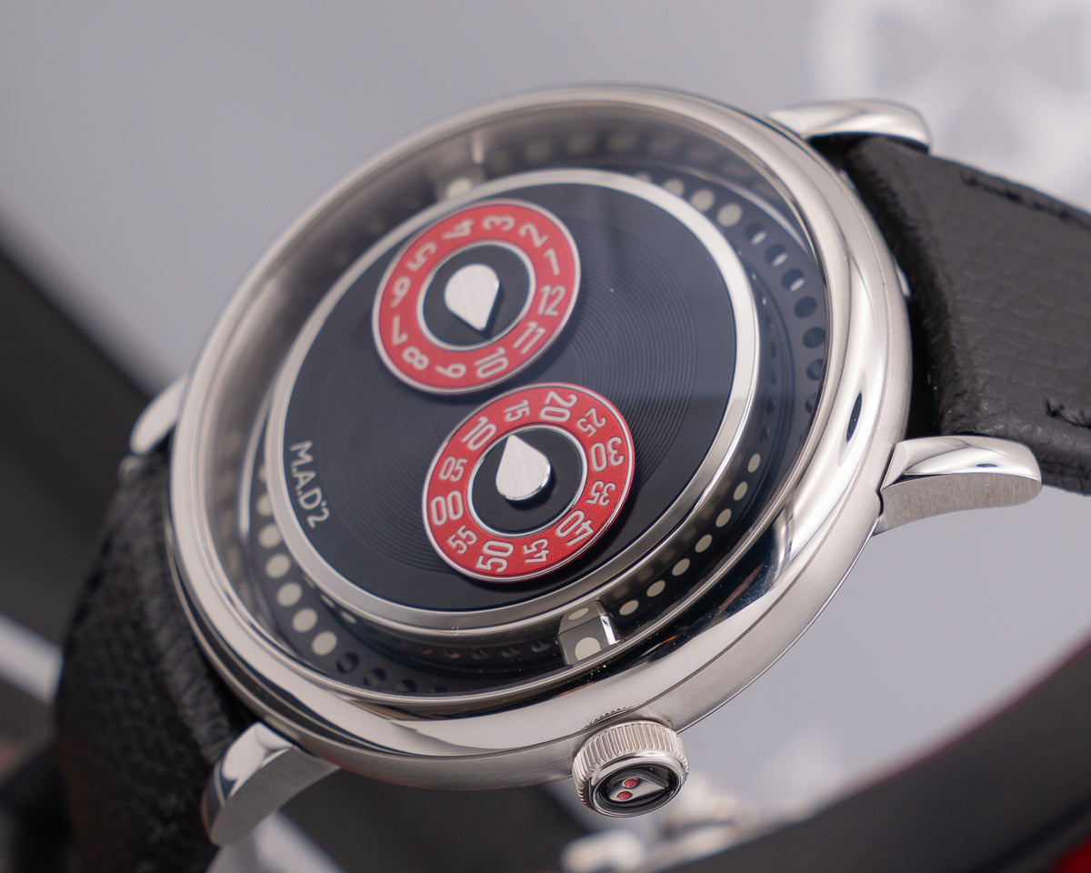 The M.A.D. 42mm  M.A.D.2 R&B Red Dial 2026