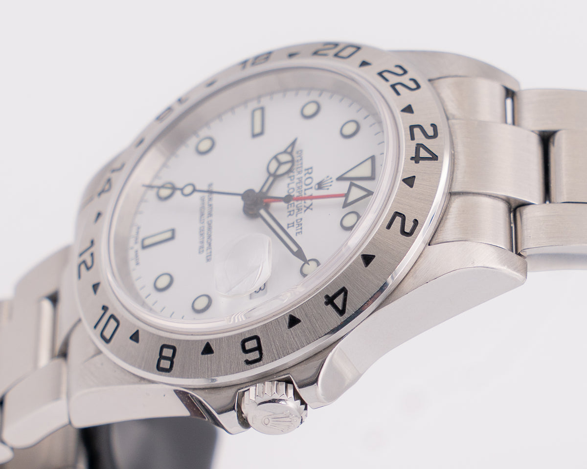 Rolex Explorer II 40mm 16570 "Polar White" 2005