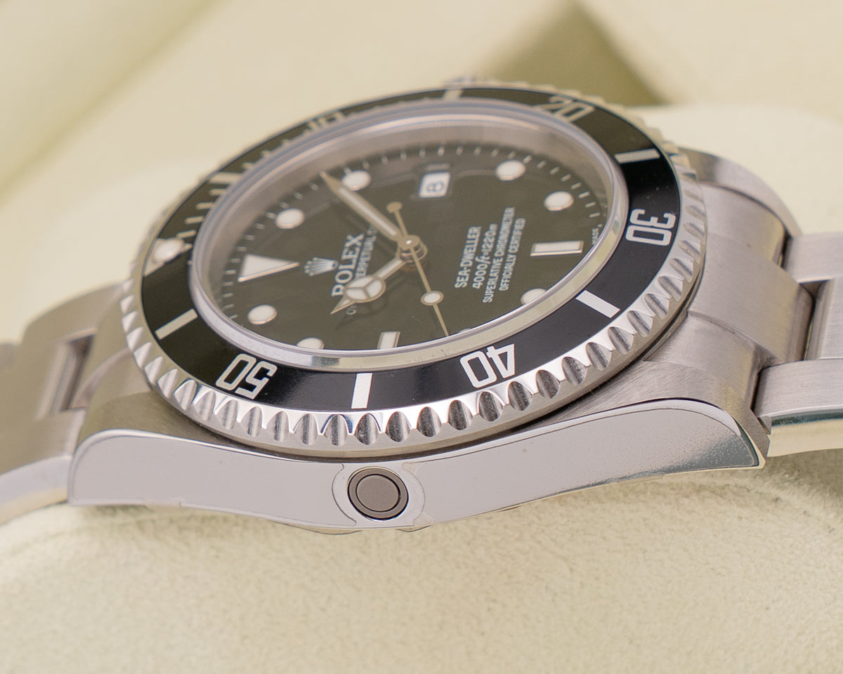 NEW OLD STOCK Rolex Seadweller 4000 40mm 16600 Black Dial 2007