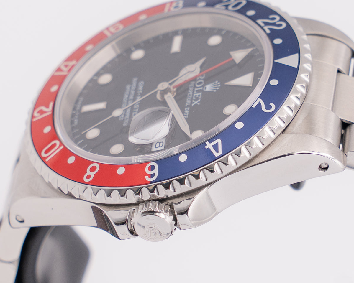 Rolex GMT-Master 40mm 16700BLRO Pepsi 1998