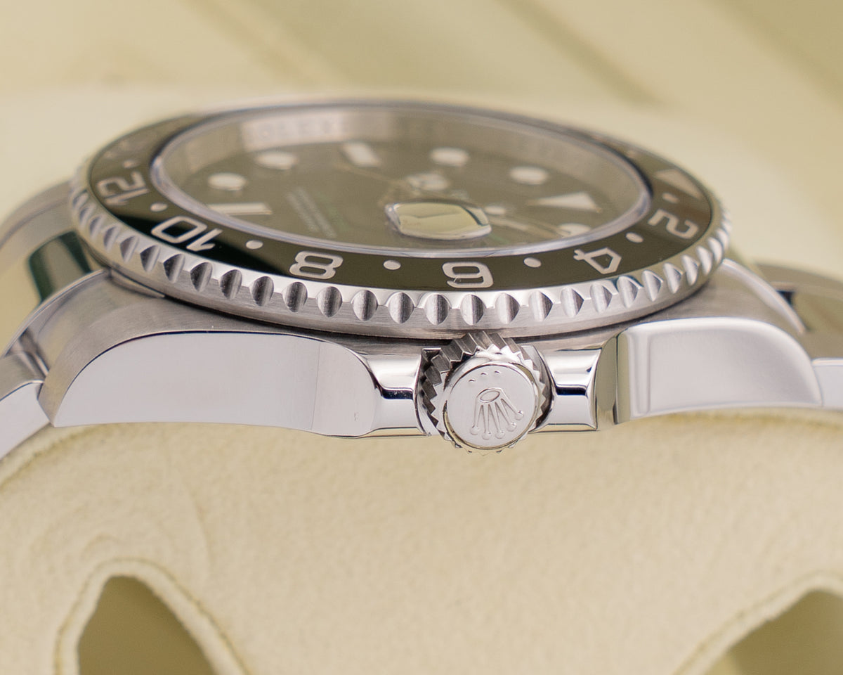 CPO Rolex  GMT-Master II 40mm 116710ln Green Arrow  2009