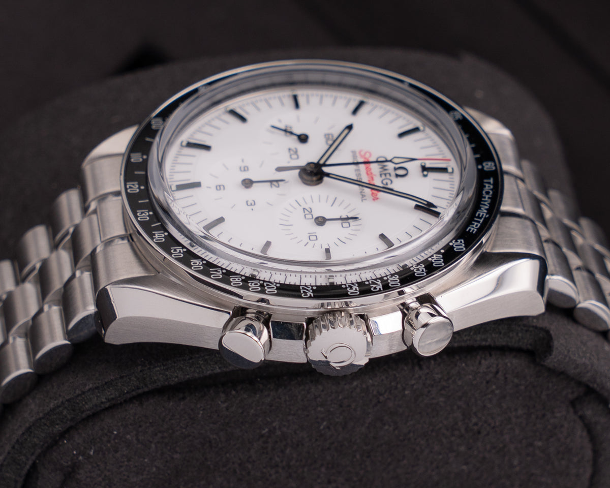 Omega Speedmaster 42mm 310.30.42.50.04.001 White Moon Watch 2026