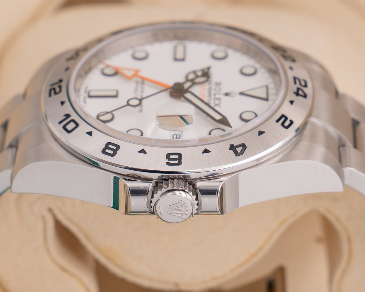 NEW OLD STOCK Rolex Explorer II 42mm 216570 Polar Dial 2021
